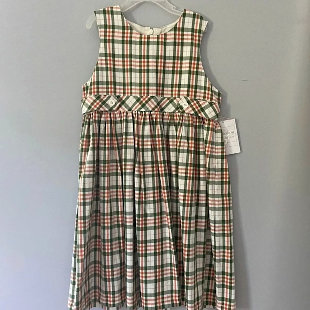 Plaid Girl’s Dress from Strasburg